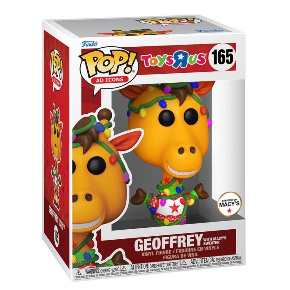 Funko Pop - Macy's Geoffrey with Festive Sweater and Lights #165